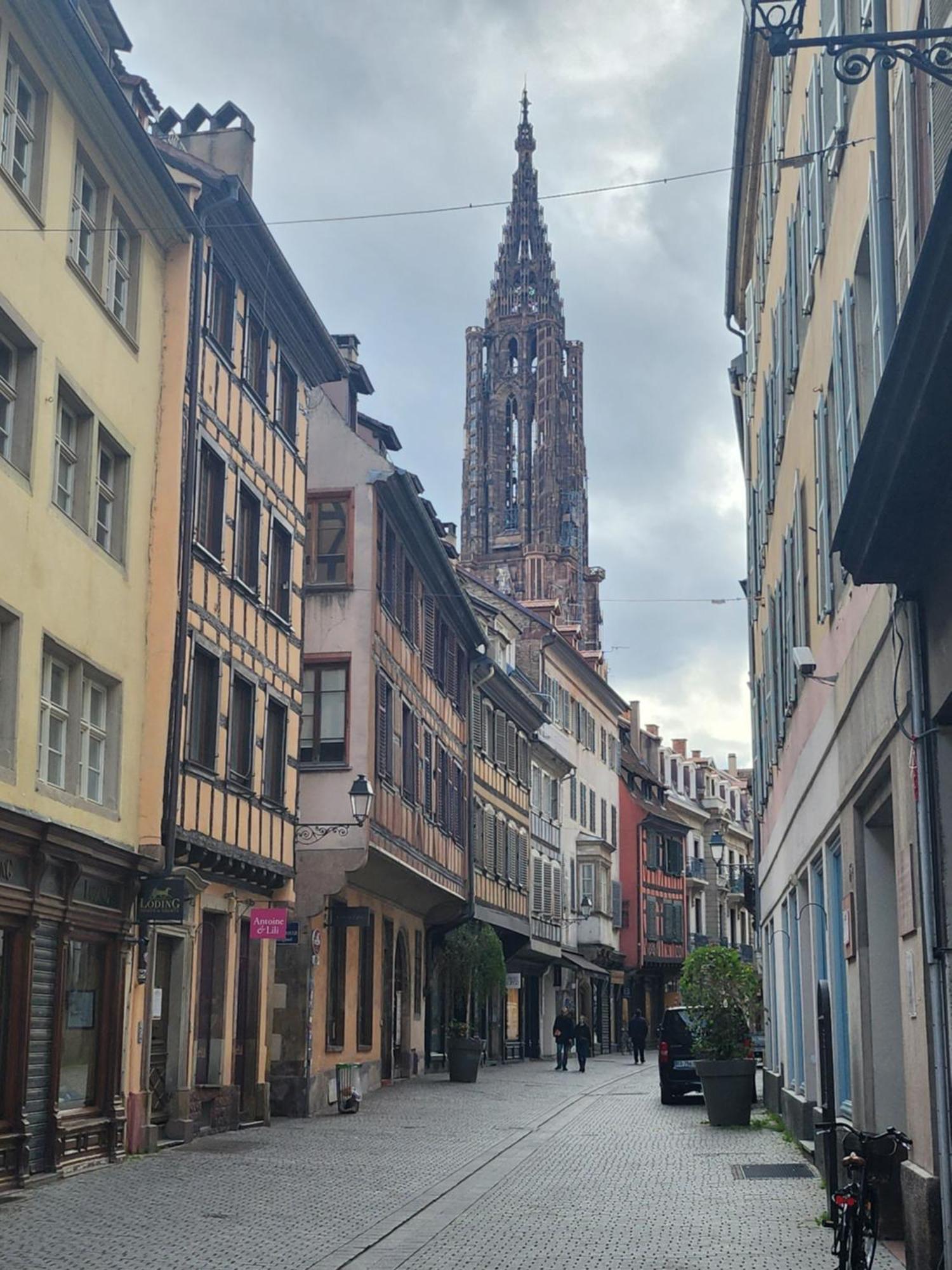Appartement Secteur Cathedrale Strasbourg Exteriör bild