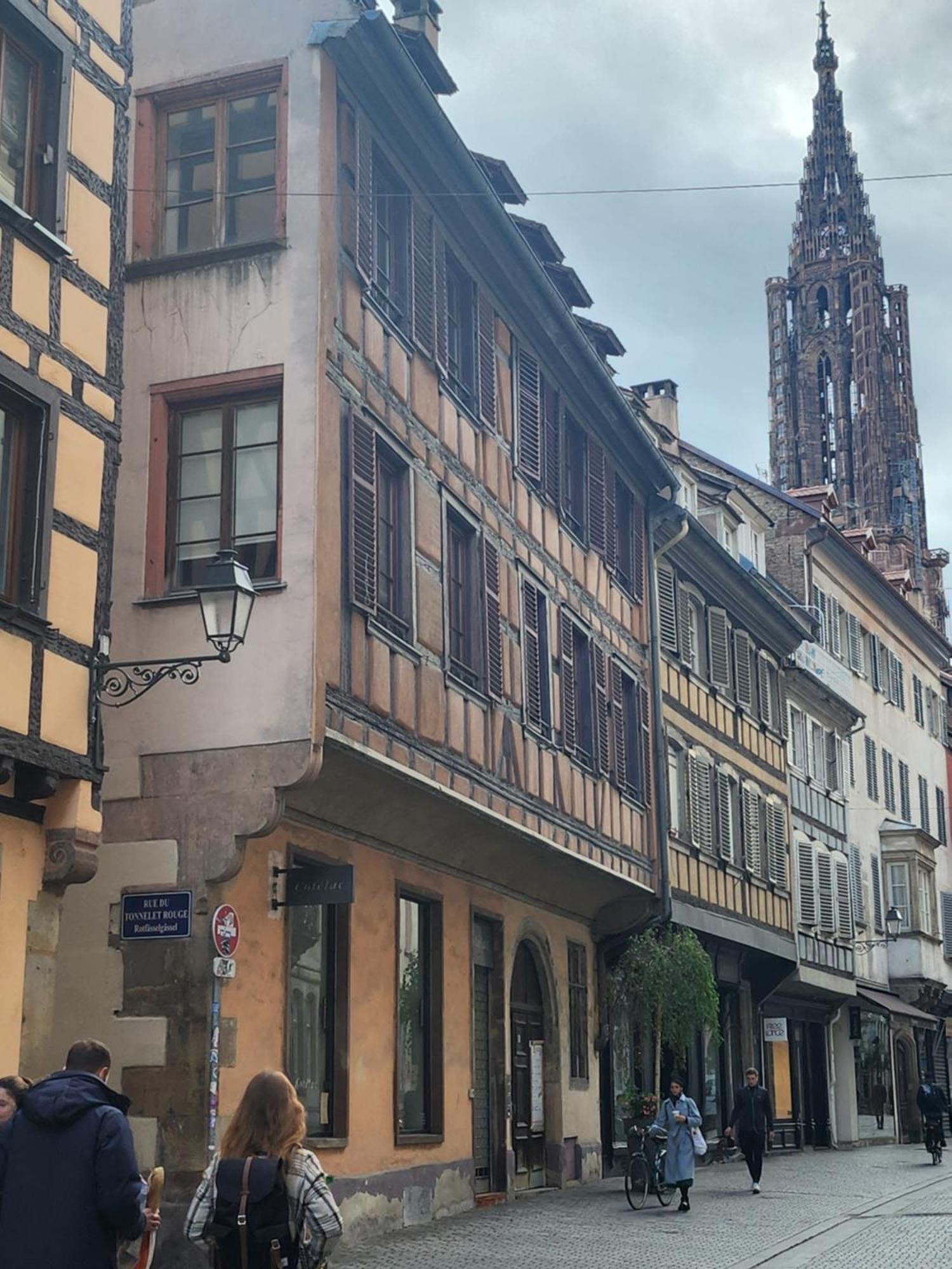 Appartement Secteur Cathedrale Strasbourg Exteriör bild